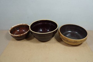 Vintage Stoneware Mixing Bowls