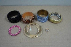 Vintage Bangle Bracelets and Ring