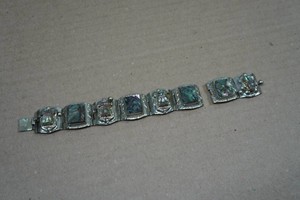 Vintage Sterling Silver Link Bracelet