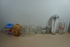 Vintage Dads Day Root Beer Mug with Assorted Barware