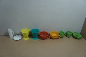 Vintage Colorful Glassware