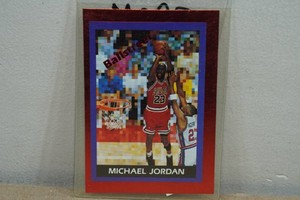 Ballstreet Michael Jordan Promotional Basketball Card