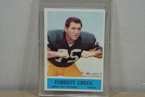 1964 Philadelphia Forrest Gregg Football Card
