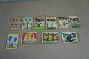 Multi-Player Baseball Cards - Cash, Kaline, McCovey, Maris