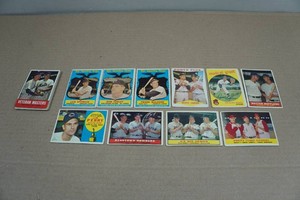 Baseball Cards - Aparicio, Mudcat Grant, Frank Robinson
