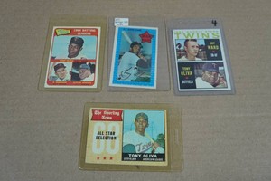 Tony Oliva Baseball Cards