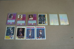 Basketball Cards - Jordan, Mullin, Pippen