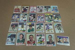 Hockey Cards - North Stars and Minnesota Players