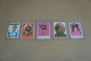 Packers Football Cards - McIlhenny, Brockington, Knafelc