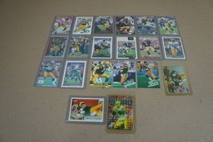 Green Bay Packers Football Cards - Brooks, Favre, Chmura, Reggie White