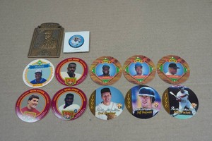 King B Sports Discs and Mo Vaughn Bust