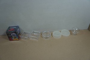 Assorted Sports Memorabilia Storage Cases
