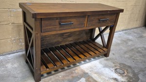 farmhouse console table