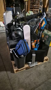 pallet of electronics