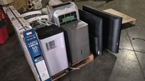 pallet of electronics
