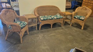 wicker furniture set