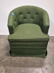 vintage barrel chair