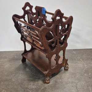 antique magazine rack