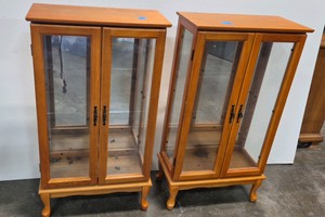 small curio cabinets