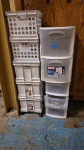 plastic storage items