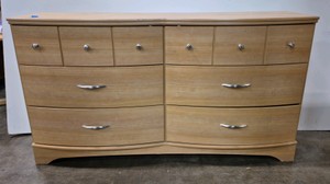 blonde dresser