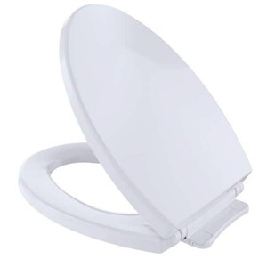 TOTO Elongated SoftClose Toilet Seat in Cotton White