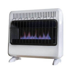 Mr. Heater 30,000 BTU Vent Free Blue Flame Natural Gas or Propane Dual Fuel Space Heater