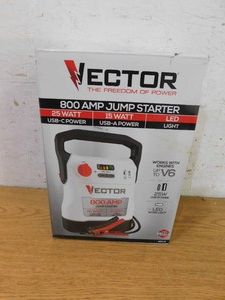 VECTOR 800 Amp Jump Starter with USB Power