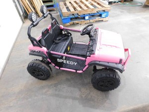 Garvee Pink Kids UTV 24V Ride On Car Control Battery Powered Electric Vehicle Ride On Toy for Boys Girls