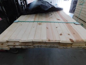 1 in. x 6 in. x 8 ft. Ponderosa Pine Tongue and Groove WP4116 Board - 384 Linear FeetEND MATCHED