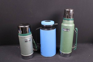 Stanley Classic & Blue Insulated Thermoses (Lot of 3)