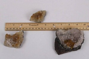 Natural Mineral Crystal Specimens With Matrix