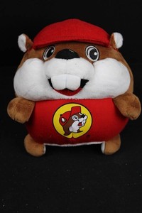 Buc-ees Beaver Character Plush 8.5 H