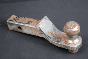 Steel Trailer Hitch Ball Mount - 6,000 Lb Rated