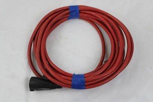 Red 3-Prong Electrical Extension Cord