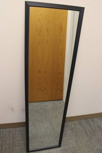 Black Framed Mirror - 56 H