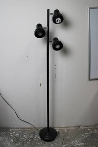 3-Light Adjustable Floor Lamp - 64 Tall
