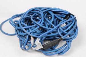 Blue Polarized 3-Prong Electrical Extension Cord