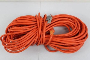 Orange 123 SJTW 300V Outdoor Extension Cords 100 ft