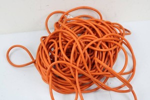 Orange Grounded Electrical Extension Cord - UL Listed 100 ft