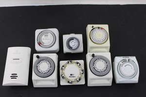 Kidde Carbon Monoxide Alarm & Timers Mixed Lot - 8 Pieces