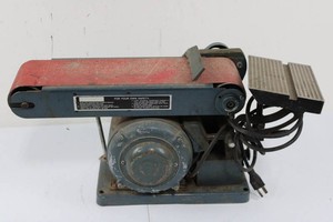 Vintage 4-Inch Belt & 6-Inch Disc Sander - 12 HP