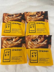 K - Just Meat Chicken Plant-Based Frozen Food 8 Oz (Lot of 4)