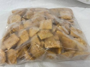 J - Bernardi 73315 Breaded Italian Sausage Ravioli - 5 Lb Bag