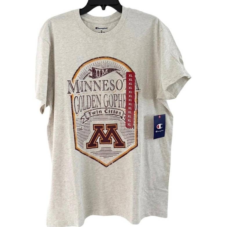 Champion University of Minnesota Golden Gophers T-shirt - Size Mens XL - Brand New