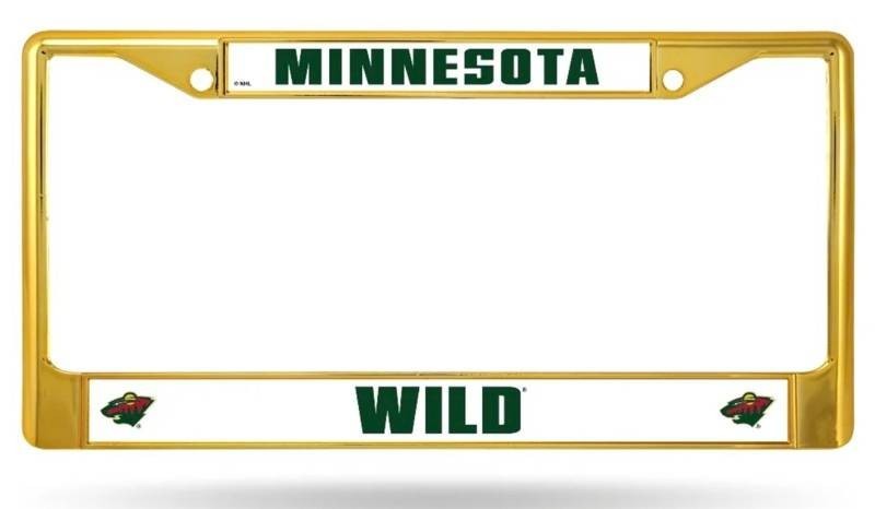 NHL Minnesota Wild Car License Plate Frame - Brand New