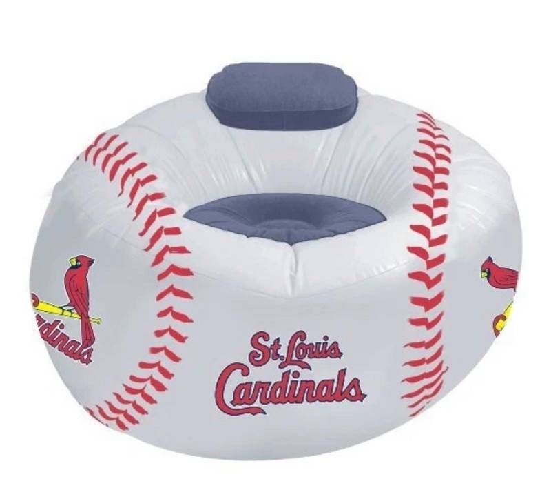 St. Louis Cardinals Inflatable Chair With Pump - New