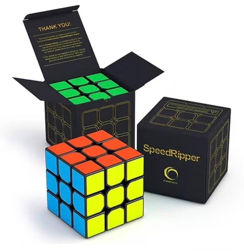 SpeedRipper Speed Cube Rubiks Cubes, 5 Total - Brand New