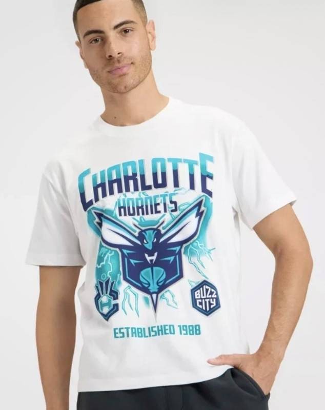 NBA Charlotte Hornets Graphic T-shirt - Size Mens XL - New