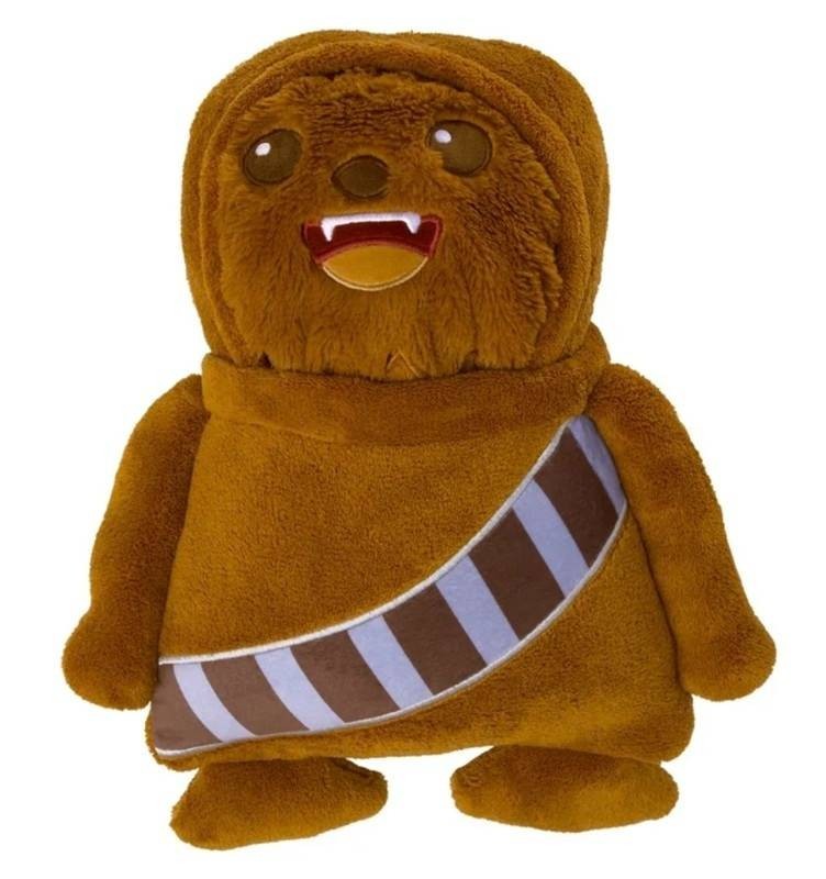 Star Wars Chewbacca Plush Character Toddler Blanket - Brand New